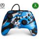 PowerA Enhanced Xbox Series X|S vezetékes Metallic Blue Camo kontroller